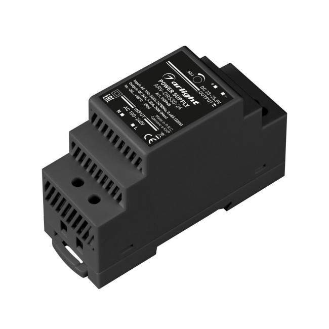 Блок питания Arlight ARV-DRS-36-24 (24V, 1.5A, 36W) (IP20 DIN-рейка) 059900 Блок питания Arlight ARV-DRS-36-24 (24V, 1.5A, 36W) (IP20 DIN-рейка) 059900