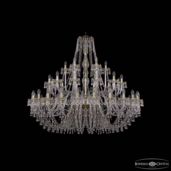Подвесная люстра Bohemia Ivele Crystal 1410/24+12+6/530 G V0300