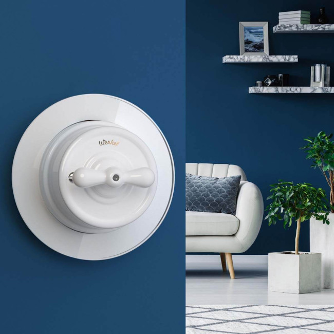 Рамка на 1 пост Werkel Favorit Runda белый 4690389166419 W0015101 Рамка на 1 пост Werkel Favorit Runda белый 4690389166419 W0015101