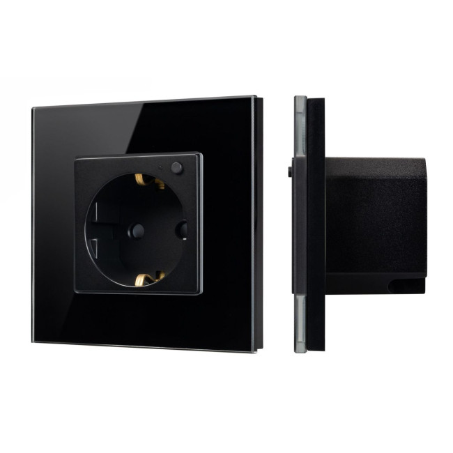 Розетка электрическая с Zigbee управлением Arlight SCT-OMALI-EUZB1-PL-BK (240V, 16A, Zigbee) 050216 Розетка электрическая с Zigbee управлением Arlight SCT-OMALI-EUZB1-PL-BK (240V, 16A, Zigbee) 050216