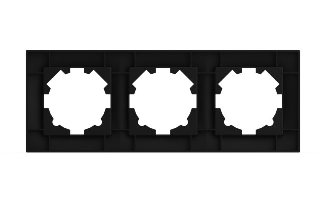 Рамка трехместная ELBI Vega 510-014800-227 Рамка трехместная ELBI Vega 510-014800-227