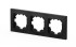 Рамка трехместная ELBI Vega 510-014800-227 Рамка трехместная ELBI Vega 510-014800-227
