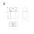 Трековый магнитный светильник Arlight MAG-ORIENT-BABY-S36x21-2W Day4000 (BK, 24 deg, 48V) 046622 Трековый магнитный светильник Arlight MAG-ORIENT-BABY-S36x21-2W Day4000 (BK, 24 deg, 48V) 046622