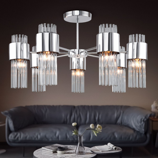 Люстра на штанге Rivoli Deborah 3148-307 Б0055527 Люстра на штанге Rivoli Deborah 3148-307 Б0055527