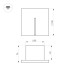 Светильник для ступеней Arlight LT-TIE-S100-3W Warm3000 (GR, 25x45 deg, 230V) (IP65 Бетон) 050877 Светильник для ступеней Arlight LT-TIE-S100-3W Warm3000 (GR, 25x45 deg, 230V) (IP65 Бетон) 050877