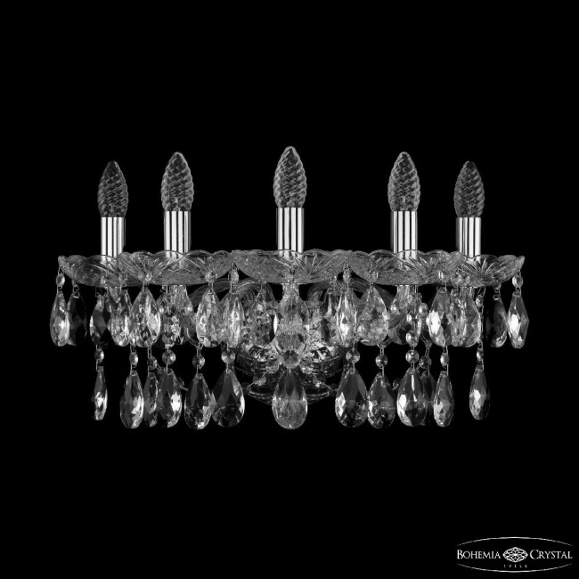 Бра Bohemia Ivele Crystal 1413B/5/165/XL Ni Бра Bohemia Ivele Crystal 1413B/5/165/XL Ni