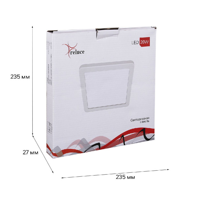 Встраиваемый светильник Reluce 70602-9.0-001OL LED20W WH 4000K Встраиваемый светильник Reluce 70602-9.0-001OL LED20W WH 4000K