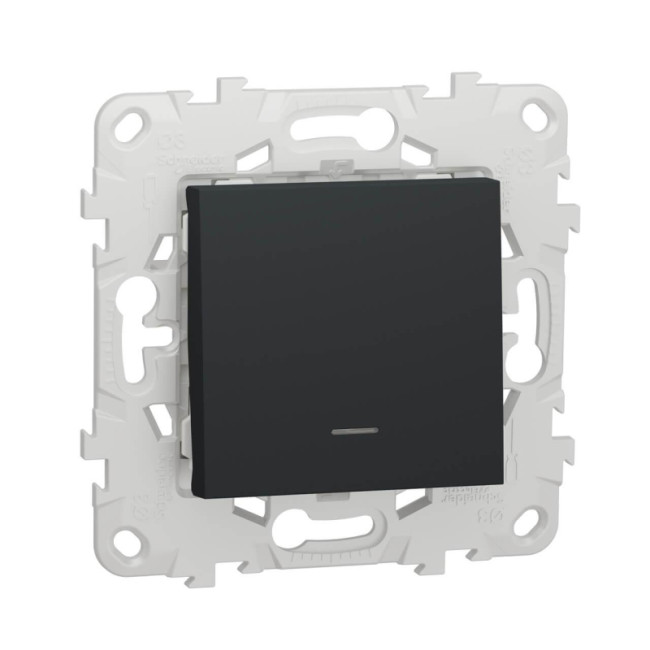 Выключатель одноклавишный Schneider Electric Unica New NU520154N Выключатель одноклавишный Schneider Electric Unica New NU520154N