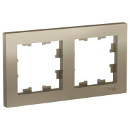 Рамка 2-постовая Schneider Electric Atlas Design ATN000502
