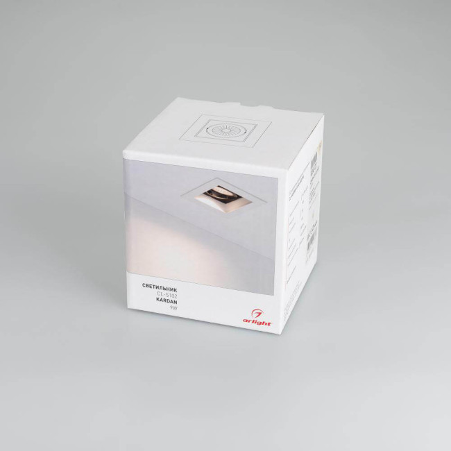 Встраиваемый светильник Arlight CL-KARDAN-S102x102-9W Day 024122 Встраиваемый светильник Arlight CL-KARDAN-S102x102-9W Day 024122