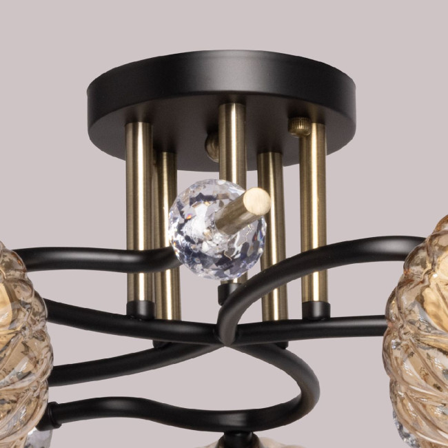 Потолочная люстра De Markt Альфа 324019405 Потолочная люстра De Markt Альфа 324019405