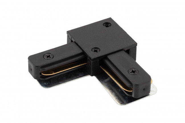 Коннектор L-образный Denkirs DK Track Black TR1102-BK Коннектор L-образный Denkirs DK Track Black TR1102-BK