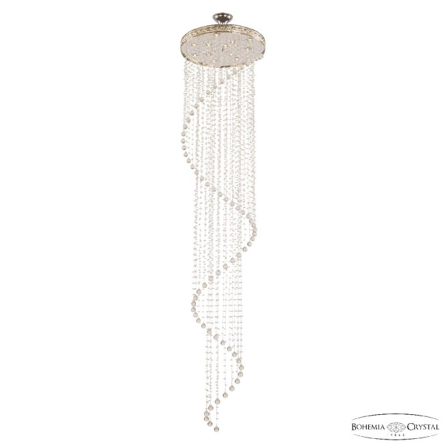 Каскадная люстра Bohemia Ivele Crystal 83131/60IV-260 Ni Каскадная люстра Bohemia Ivele Crystal 83131/60IV-260 Ni