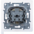 Розетка 2К+З IP44 Legrand Etika Слоновая кость 672326 Розетка 2К+З IP44 Legrand Etika Слоновая кость 672326