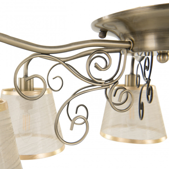 Потолочная люстра Arte Milano 341120/6 AB Потолочная люстра Arte Milano 341120/6 AB