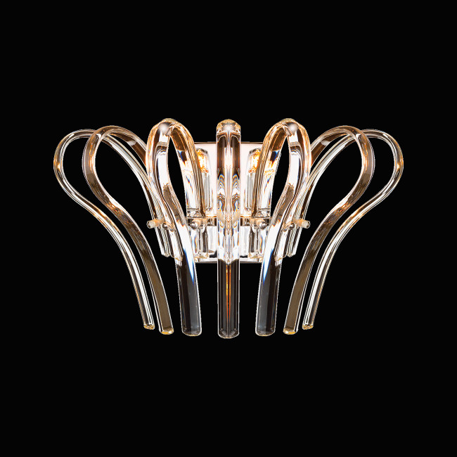 Настенный светильник Delight Collection Calligo 4424-270 ti-gold/amber Настенный светильник Delight Collection Calligo 4424-270 ti-gold/amber