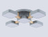 Потолочная люстра Ambrella Light Linetech Comfort FL4882 Потолочная люстра Ambrella Light Linetech Comfort FL4882