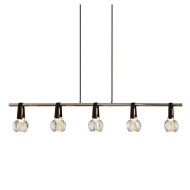 Подвесной светильник Delight Collection P0853 P0853-5B s-gold