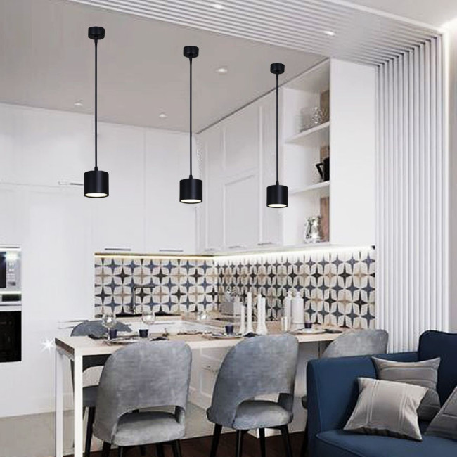 Подвесной светильник Reluce 53005-0.9-001LD GX53 BK Подвесной светильник Reluce 53005-0.9-001LD GX53 BK