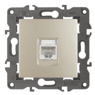 Розетка RJ45 ЭРА Elegance 14-3107-04 Б0034305