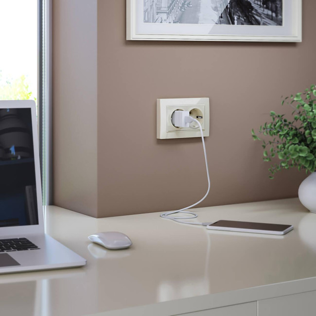 Рамка для двойной розетки Werkel Snabb basic слоновая кость W0082003 4690389161506 Рамка для двойной розетки Werkel Snabb basic слоновая кость W0082003 4690389161506