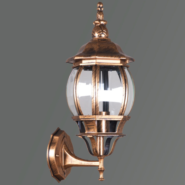 Уличный настенный светильник Reluce 08012-0.2-001SW BKG Уличный настенный светильник Reluce 08012-0.2-001SW BKG