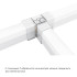 Коннектор для светильников Apeyron серии NET тип L 230В/50Гц 09-137 Коннектор для светильников Apeyron серии NET тип L 230В/50Гц 09-137