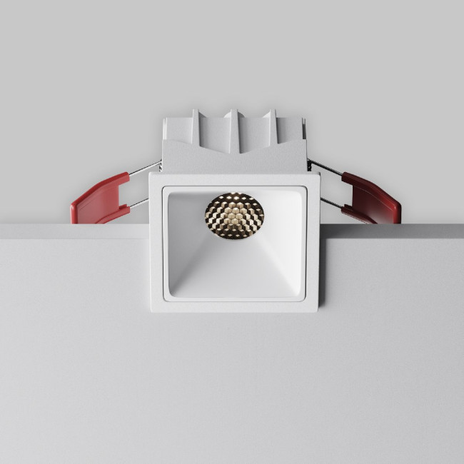 Встраиваемый светильник Maytoni Alfa LED DL043-01-10W4K-SQ-W-1 Встраиваемый светильник Maytoni Alfa LED DL043-01-10W4K-SQ-W-1