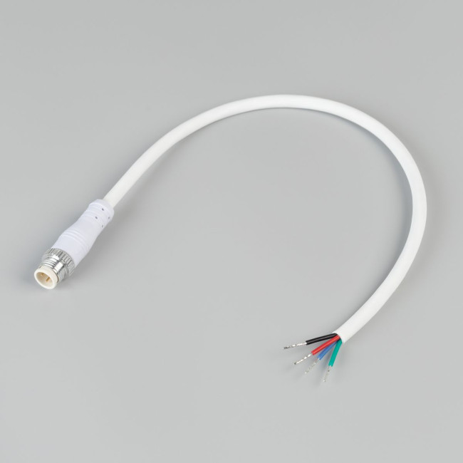 Коннектор питания Arlight ARL-WAVE-1615-CON-POWER-MALE-4PIN-WHT (IP67 Пластик) 060094 Коннектор питания Arlight ARL-WAVE-1615-CON-POWER-MALE-4PIN-WHT (IP67 Пластик) 060094
