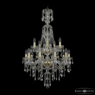 Подвесная люстра Bohemia Ivele Crystal 1415/10+5/220/XL-104/2d G