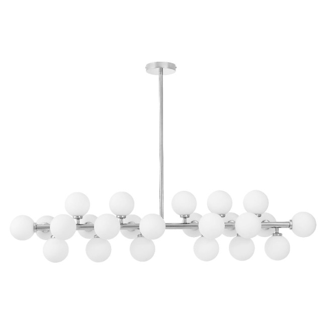 Люстра на штанге Lumina Deco Marsiada LDP 6033-24 CHR