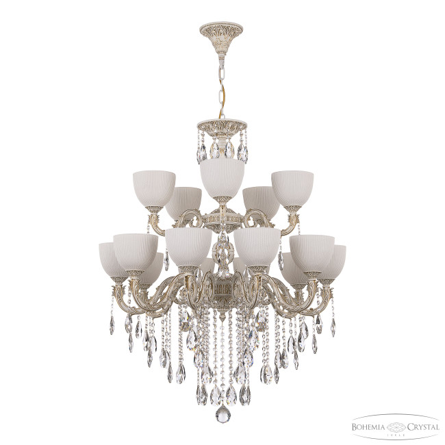 Подвесная люстра Bohemia Ivele Crystal AL79101/10+5/250/2D B WMG P1 U Line Подвесная люстра Bohemia Ivele Crystal AL79101/10+5/250/2D B WMG P1 U Line