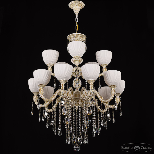 Подвесная люстра Bohemia Ivele Crystal AL79101/10+5/250/2D B WMG P1 U Line Подвесная люстра Bohemia Ivele Crystal AL79101/10+5/250/2D B WMG P1 U Line