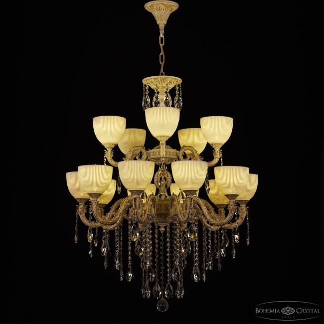 Подвесная люстра Bohemia Ivele Crystal AL79101/10+5/250/2D B WMG P1 U Line Подвесная люстра Bohemia Ivele Crystal AL79101/10+5/250/2D B WMG P1 U Line