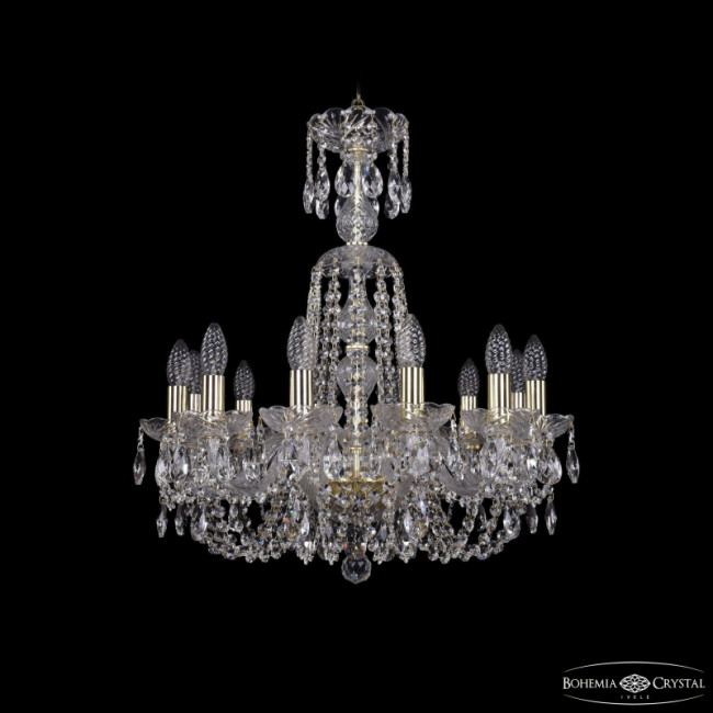 Подвесная люстра Bohemia Ivele Crystal 1402/12/195/XL-64 G