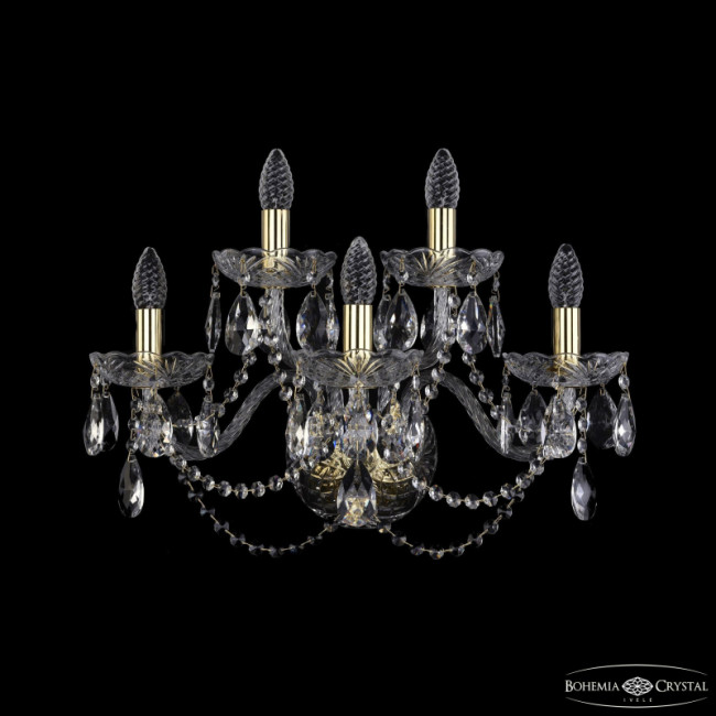 Бра Bohemia Ivele Crystal 1402B/3+2/195/XL G Бра Bohemia Ivele Crystal 1402B/3+2/195/XL G