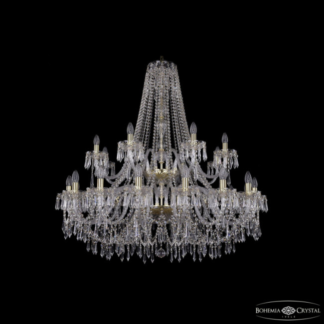 Подвесная люстра Bohemia Ivele Crystal 1403/20+10/400/2d G Подвесная люстра Bohemia Ivele Crystal 1403/20+10/400/2d G