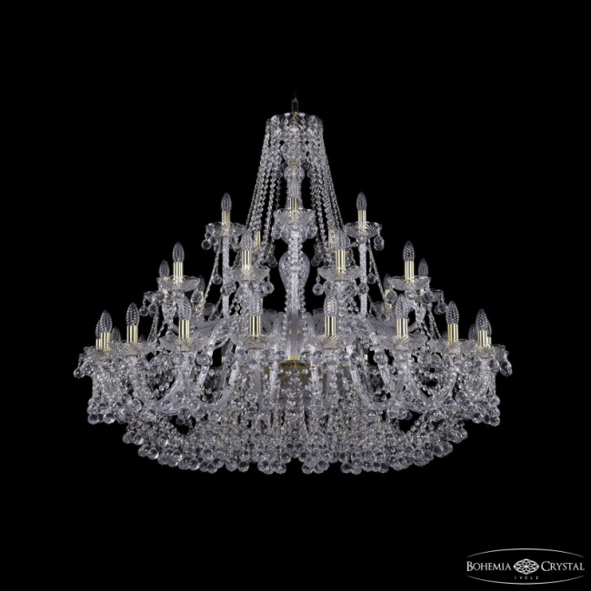 Подвесная люстра Bohemia Ivele Crystal 1409/20+10+5/460 G
