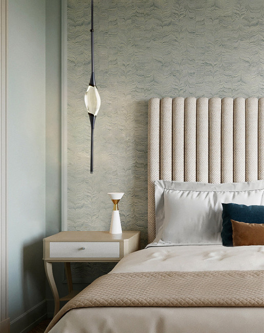 Подвесной светильник DeLight Collection Pezzo OM82111-1 pearl black Подвесной светильник DeLight Collection Pezzo OM82111-1 pearl black