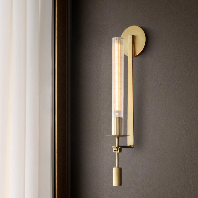 Настенный светильник MT8615-1W antique brass Настенный светильник MT8615-1W antique brass