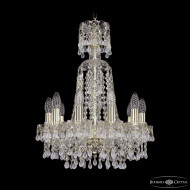 Подвесная люстра Bohemia Ivele Crystal 1410/10/141/XL-58 G V0300 Подвесная люстра Bohemia Ivele Crystal 1410/10/141/XL-58 G V0300