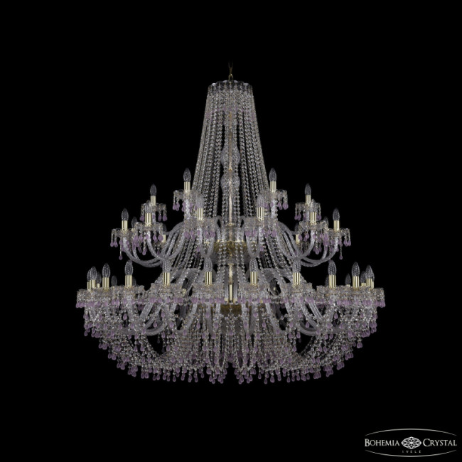 Подвесная люстра Bohemia Ivele Crystal 1410/24+12+6/530/2d G V7010