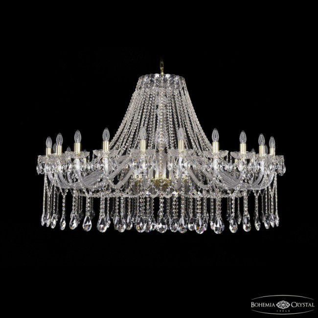 Подвесная люстра Bohemia Ivele Crystal 1413/24/530 G