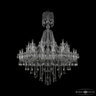 Подвесная люстра Bohemia Ivele Crystal 1415/24+12/530/XL-186 Ni