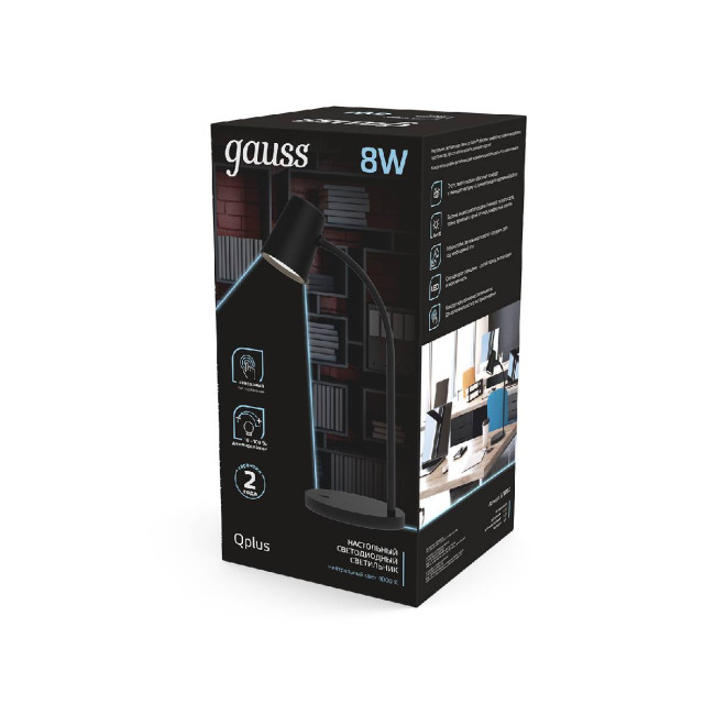 Настольная лампа Gauss Qplus GT6032 Настольная лампа Gauss Qplus GT6032