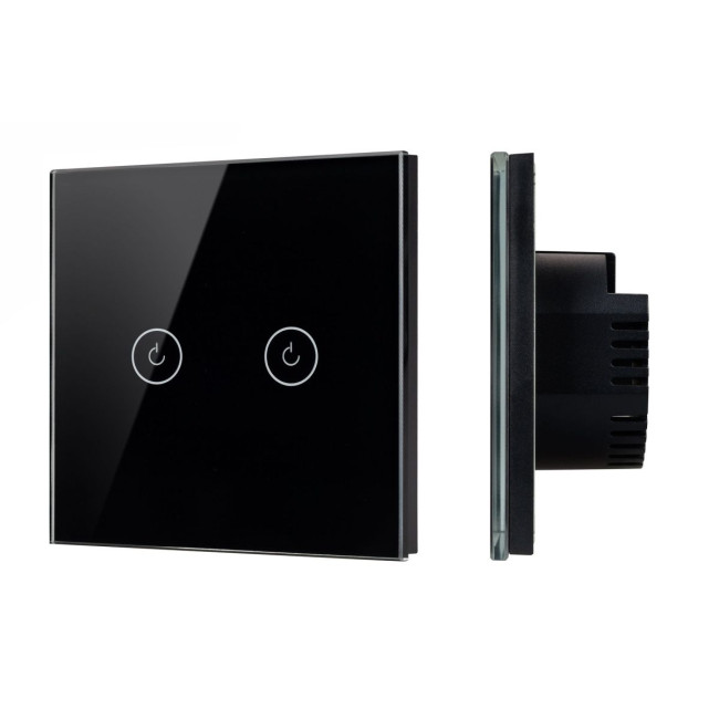 Выключатель сенсорный Arlight SWT-OMALI-S02-ZB-BK (250V, 10A, Zigbee) 050040 Выключатель сенсорный Arlight SWT-OMALI-S02-ZB-BK (250V, 10A, Zigbee) 050040
