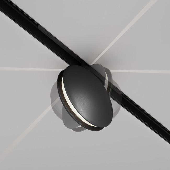 Трековый магнитный светильник Maytoni Outline TR090-2-6W4K-B