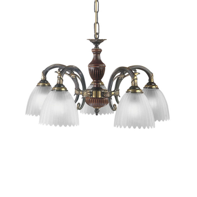 Подвесная люстра Reccagni Angelo L 3510/5 Подвесная люстра Reccagni Angelo L 3510/5