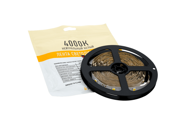 Светодиодная лента SWG SWG530-12-7.2-NW-M 009259