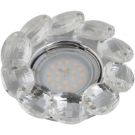 Встраиваемый светильник Fametto Peonia DLS-P114 GU5.3 CHROME/CLEAR 10547 Встраиваемый светильник Fametto Peonia DLS-P114 GU5.3 CHROME/CLEAR 10547